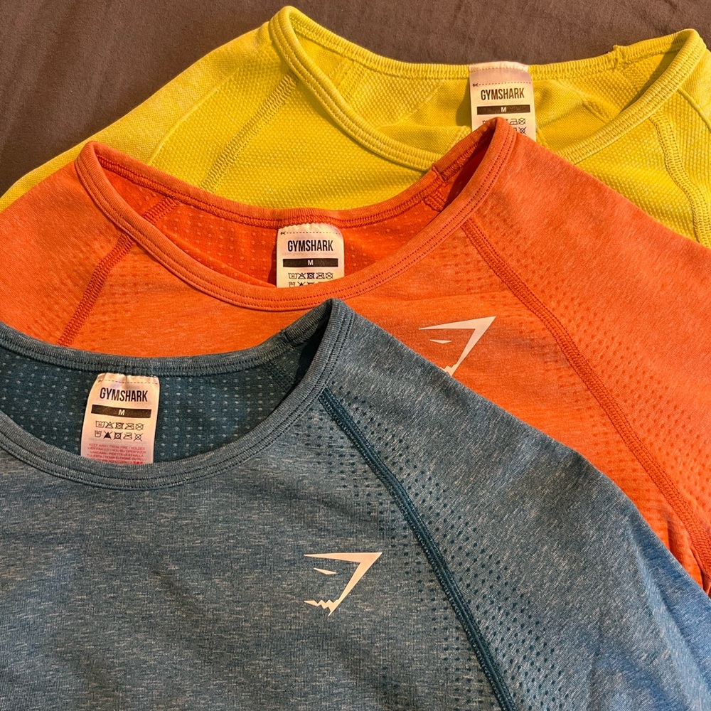Gymshark Cropped Long Sleeve Bundle